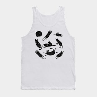 Funny black cats Tank Top